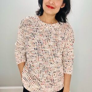 Chunky Knit Multicolor Sweater